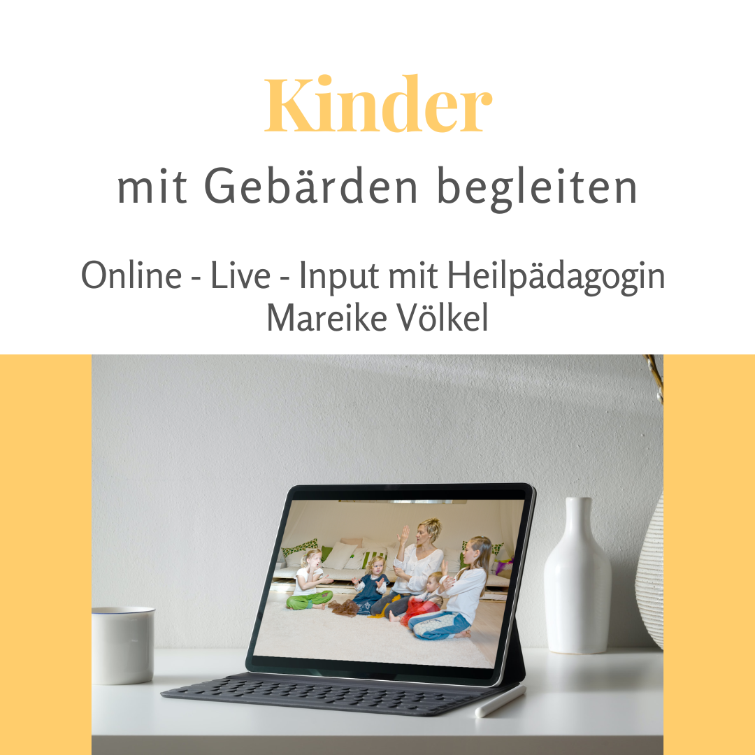 28. September 2026 - Input - Kinder mit Gebärden begleiten