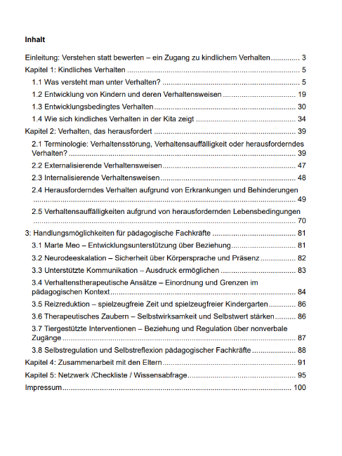 Herausforderndes Verhalten verstehen - Grundlagen und praxisorientierter Leitfaden – Bild 2